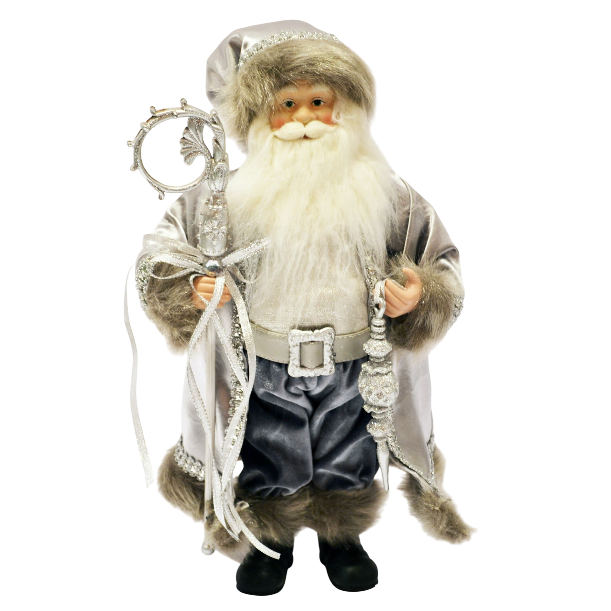 18 Inch Contemporary Standing Santa