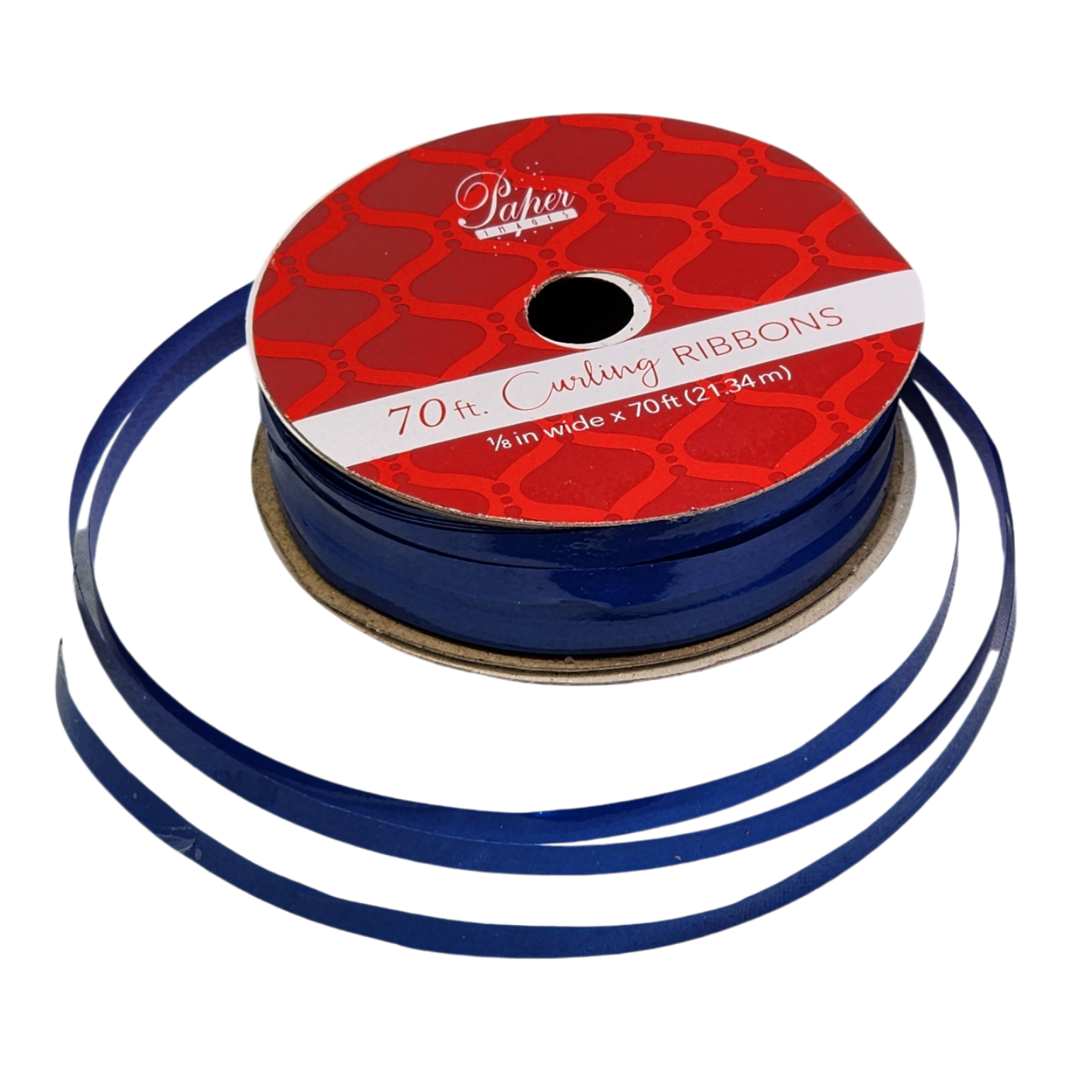 1/8 Inch Curling Ribbon - 70 Feet Long - Cobalt Blue