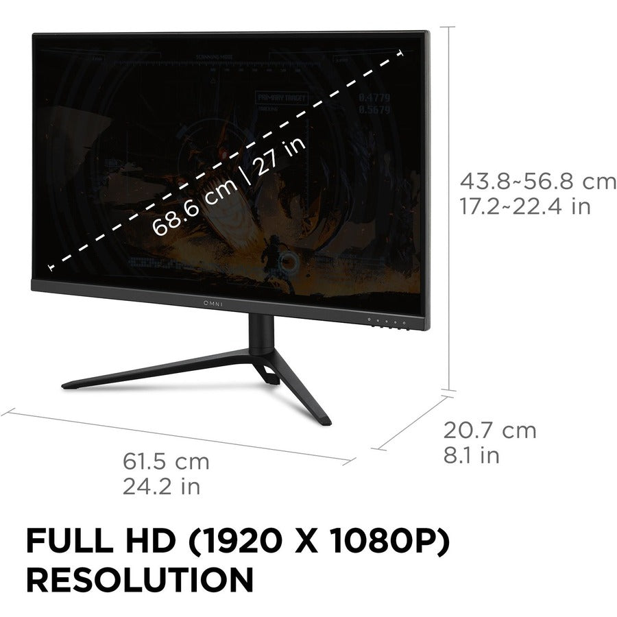 180Hz Gaming Monitor - ViewSonic VX2728J 27" Fast IPS Display | TecISoft