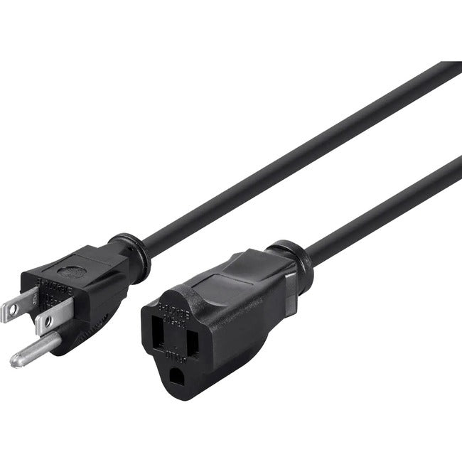 1Ft 14Awg Power Cord Cable W/ 3 Conductor Pc Power Connector