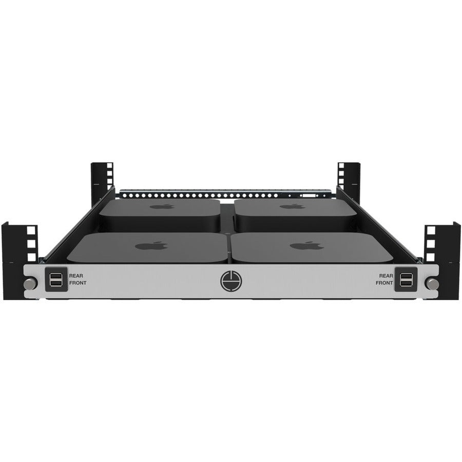 1U Server Rack Shelf Tool-Less Mac Mini Mounting | Rack Solutions 112-5541