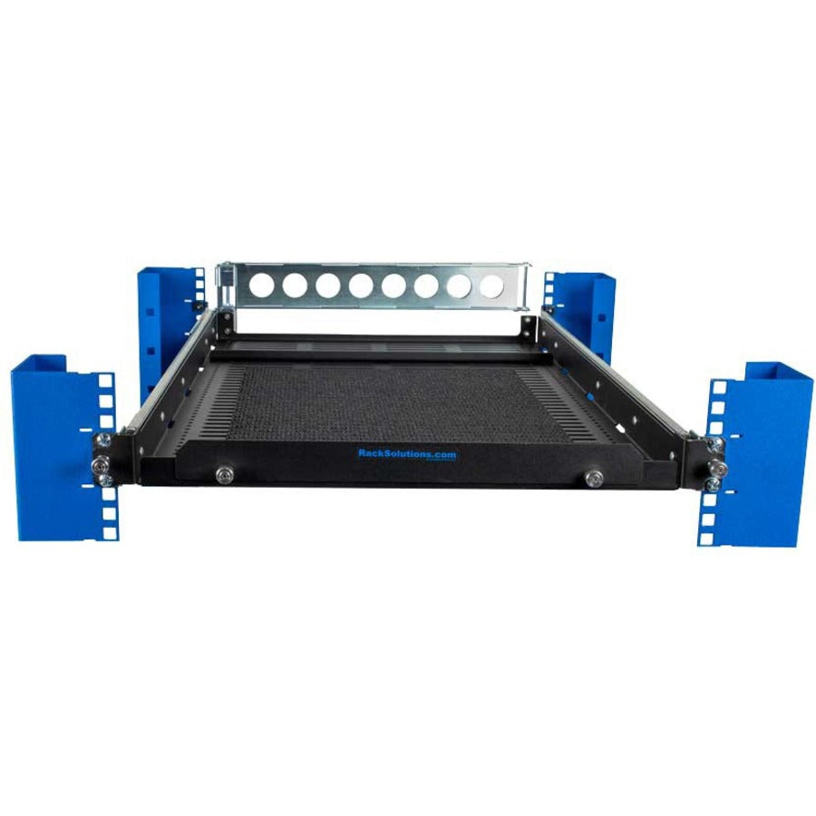 1U Sliding Equipment Shelf with Ball-Bearing Slides - 27in Depth | Innovation First 1USHL-115