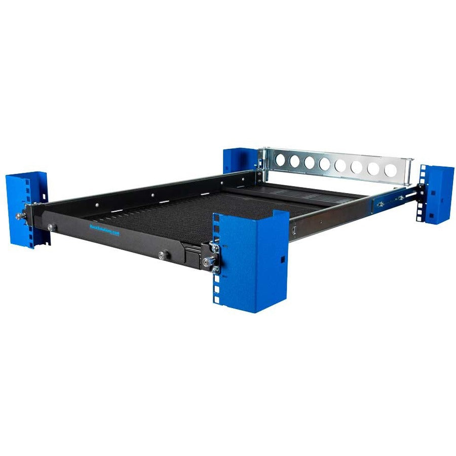 1U Sliding Equipment Shelf with Ball-Bearing Slides - 27in Depth | Innovation First 1USHL-115