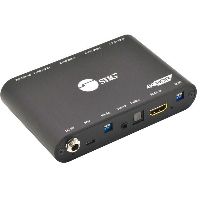 1X4 Hdmi 2.0A 4K 60Hz Splitter With Edid