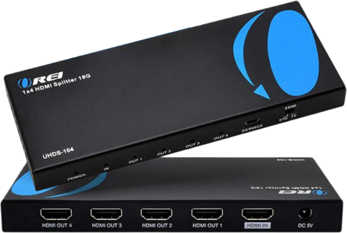 1×4 HDMI 18Gbps Splitter (UHDS-104)