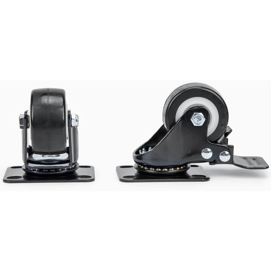 2 Heavy Duty Casters- 4 Pcs,Casters Swivel- 2 Locking Wheels
