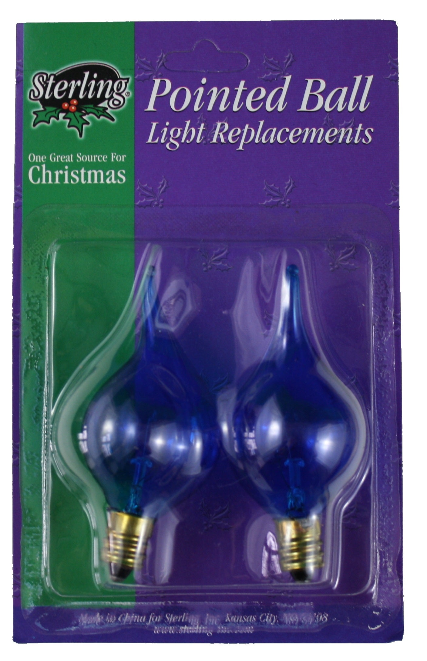 2 Pack Blue Transparent Replacement