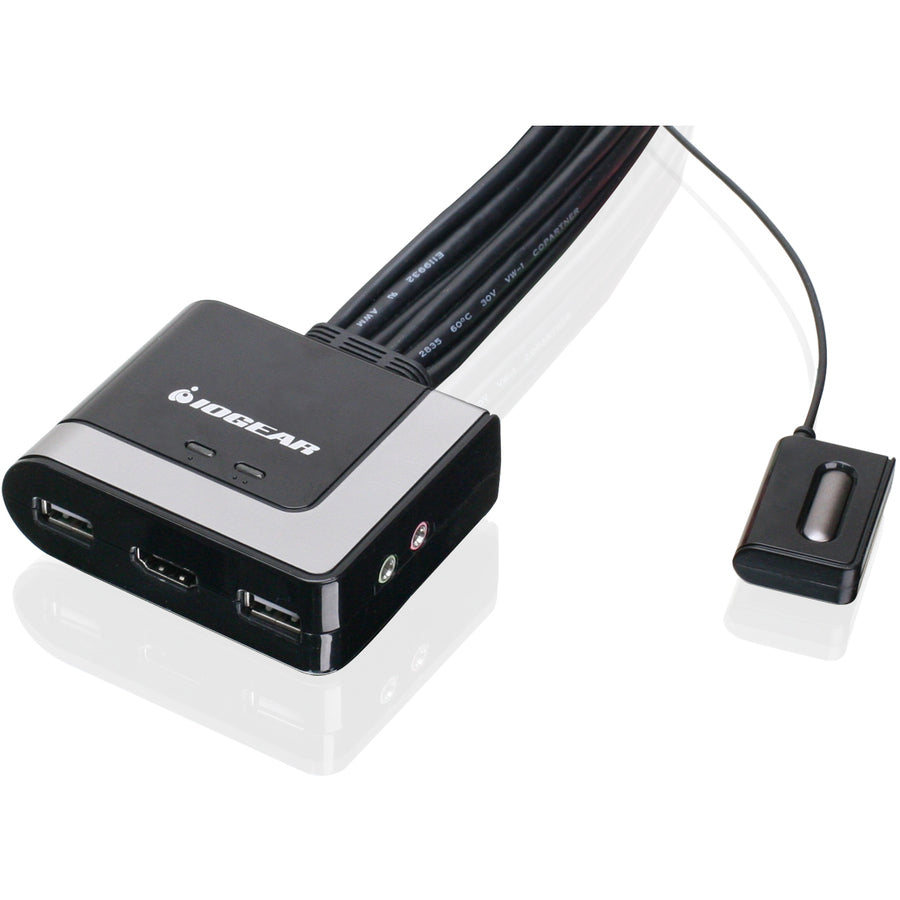 2-Port HDMI KVM Switch with Audio - Desktop Cable KVM | IOGEAR GCS62HU