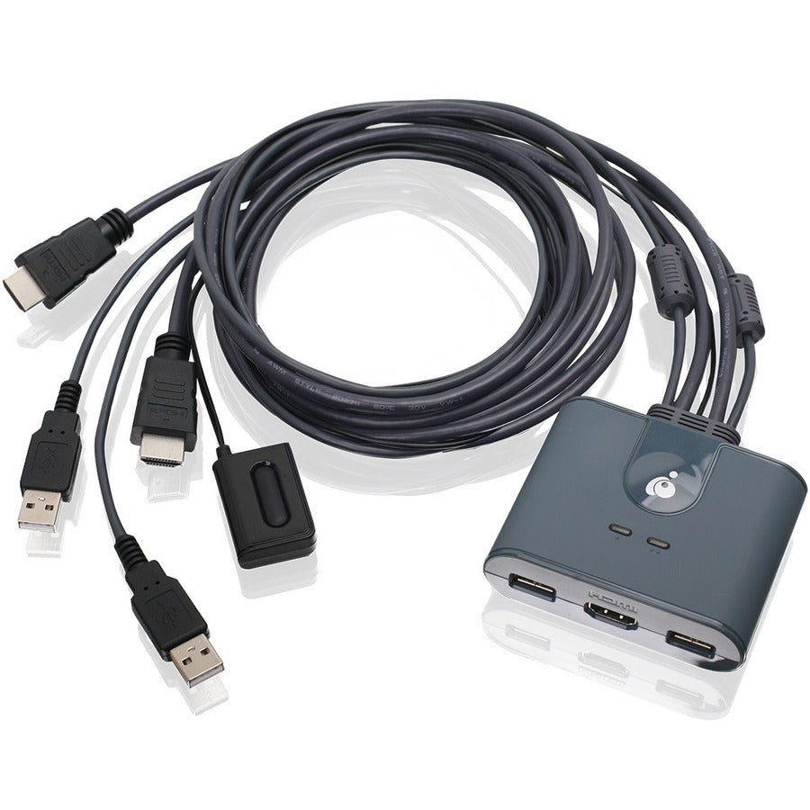 2-Port HDMI KVM Switch with HDMI and USB Connections GCS32HU