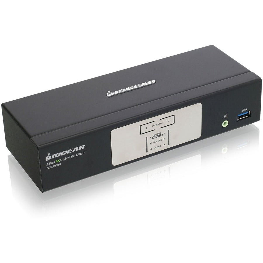 2 Port KVMP Switch - 4K HDMI USB 3.0 Hub Cinema Desktop Solution | IOGEAR GCS1932H