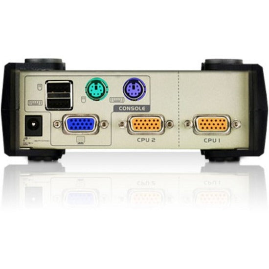 2-Port PS/2-USB VGA KVM Switch - Desktop Computer Switching | ATEN CS82U