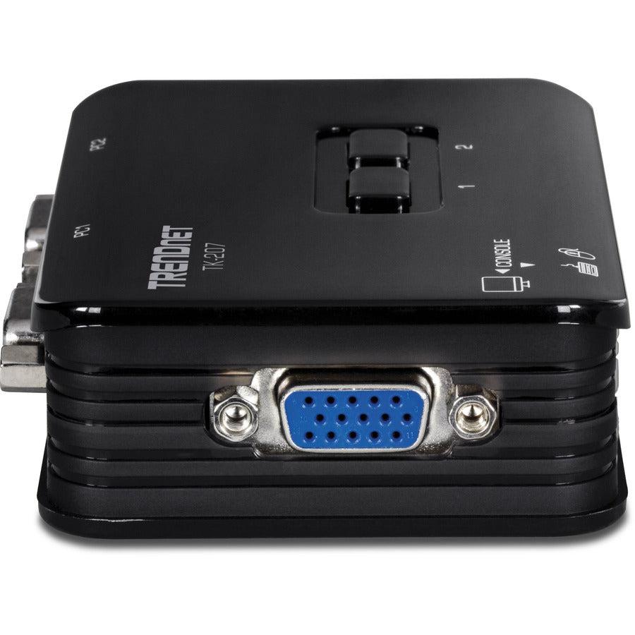 2-Port USB KVM Switch - TRENDnet TK-207K