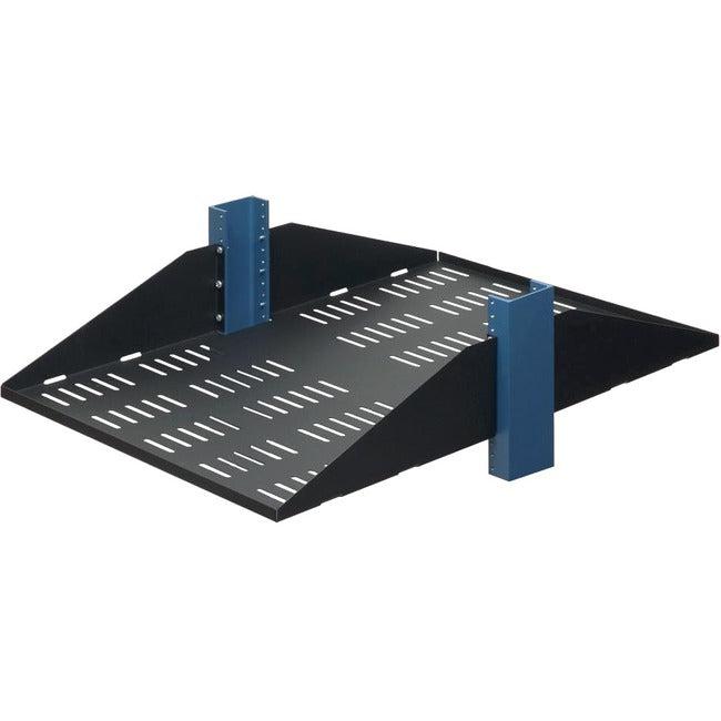 2 Post Rack Shelf 300 lb Capacity Vented - 3U 29in Depth | Innovation First 3USHL-022FULL-29UV