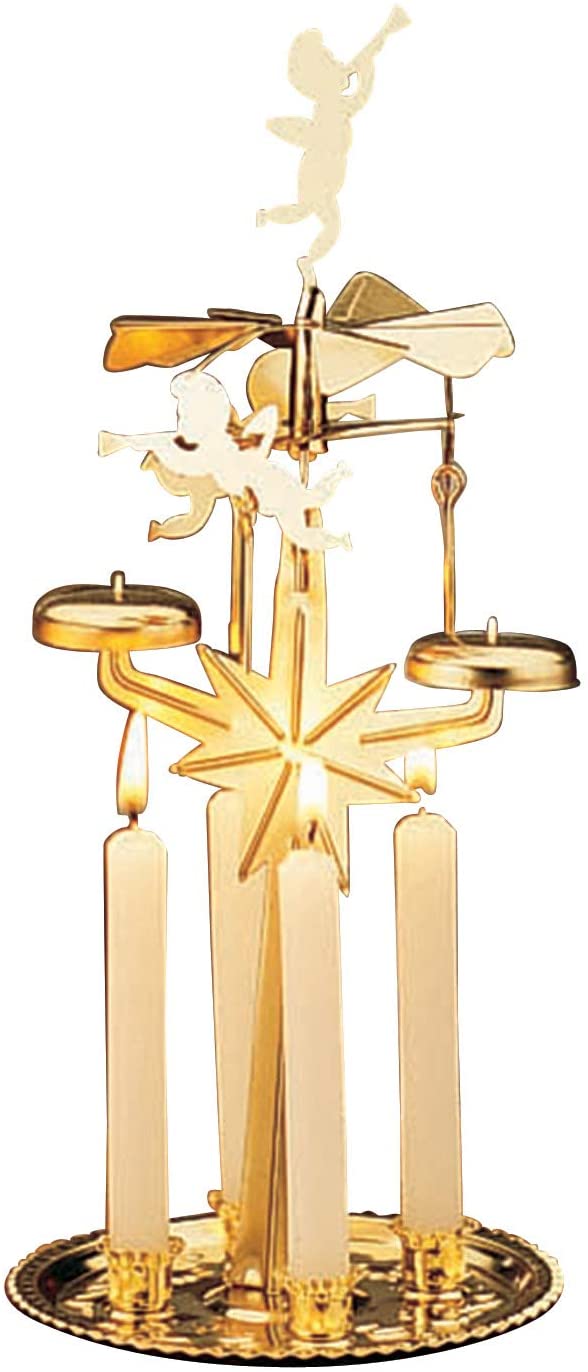 2 in 1 - Angel Chimes with 4 Candles