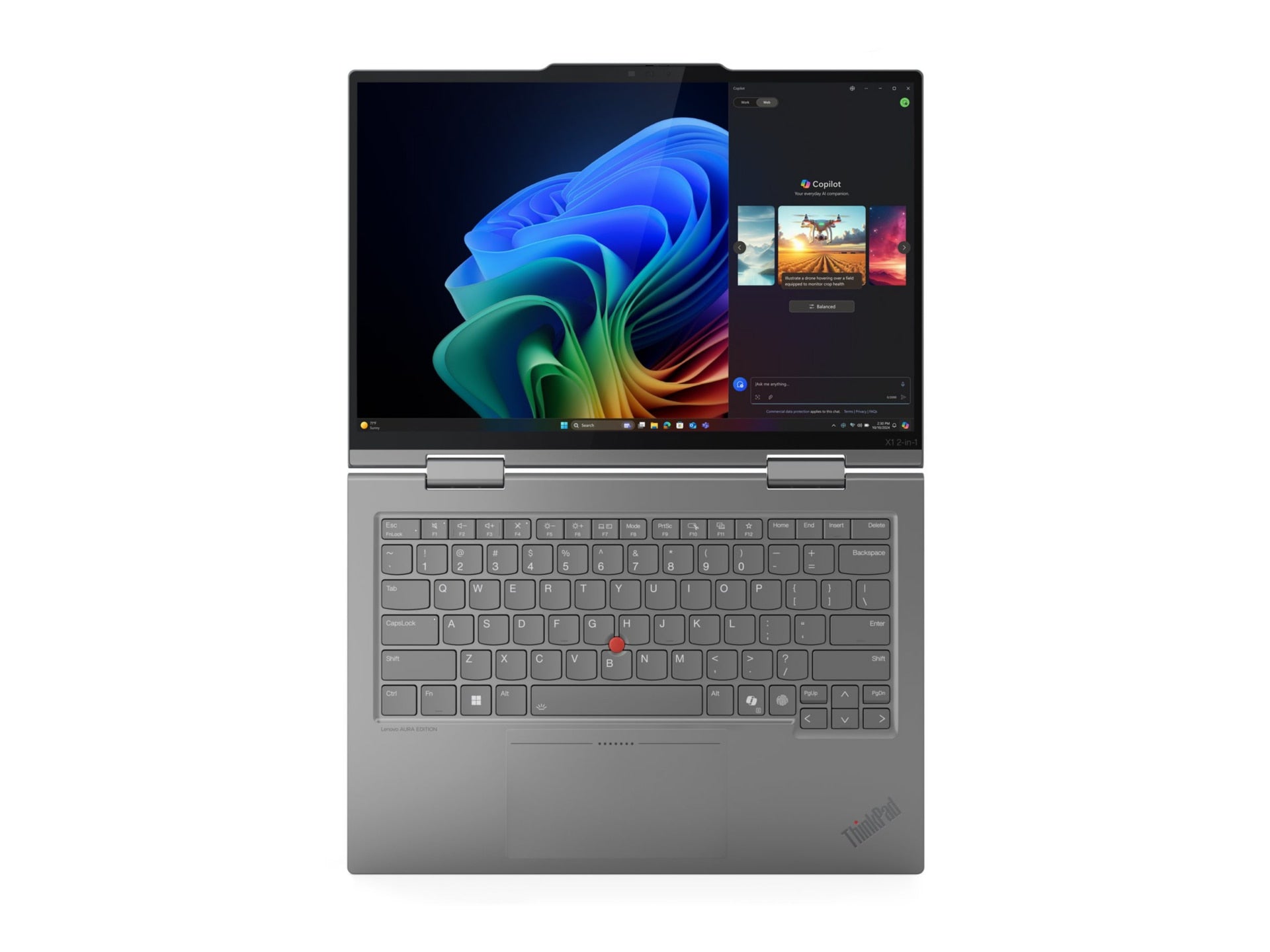 2-in-1 Laptop ThinkPad X1 Aura Edition - Intel Core Ultra Touchscreen | Tecisoft