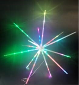 20 Inch LED Starburst - Multicolor