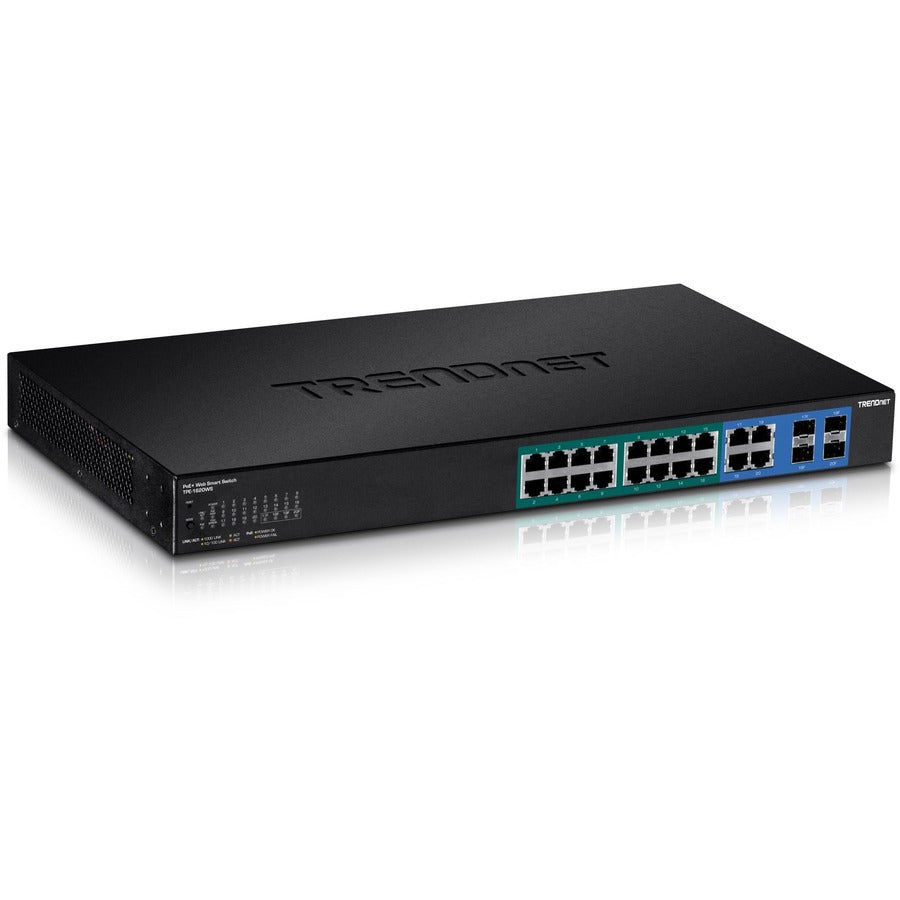 20-Port Gigabit PoE+ Switch - Web Smart Managed Network Infrastructure | TecISoft TPE-1620WS