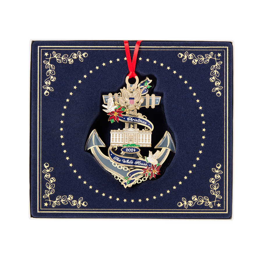 2024 White House Ornament - Jimmy Carter