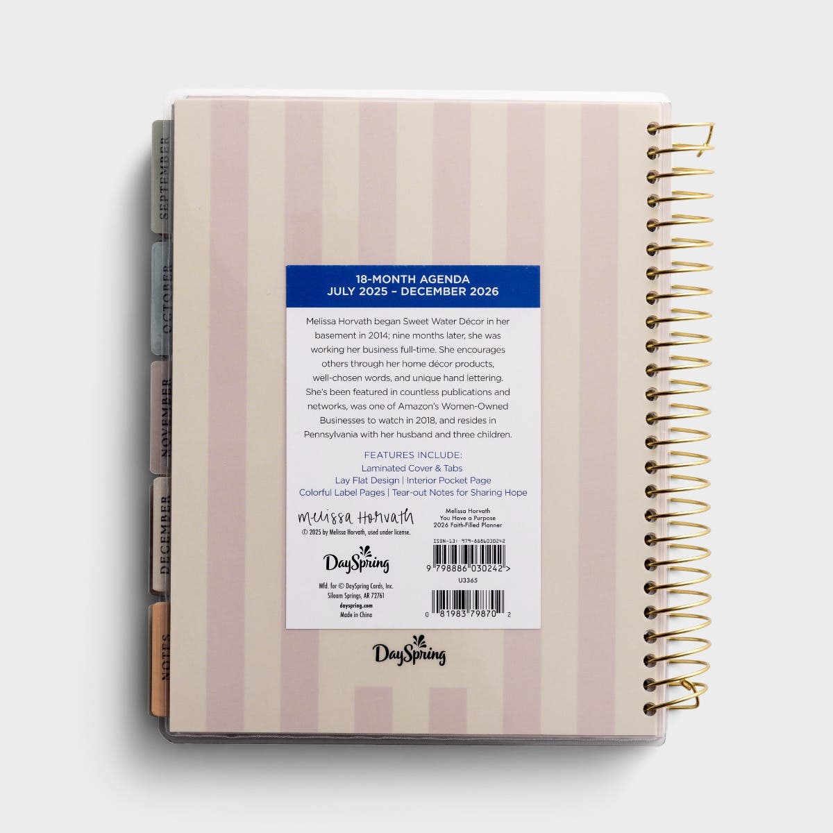 2025-2026 18-Month Agenda Planner - You Have A Purpose