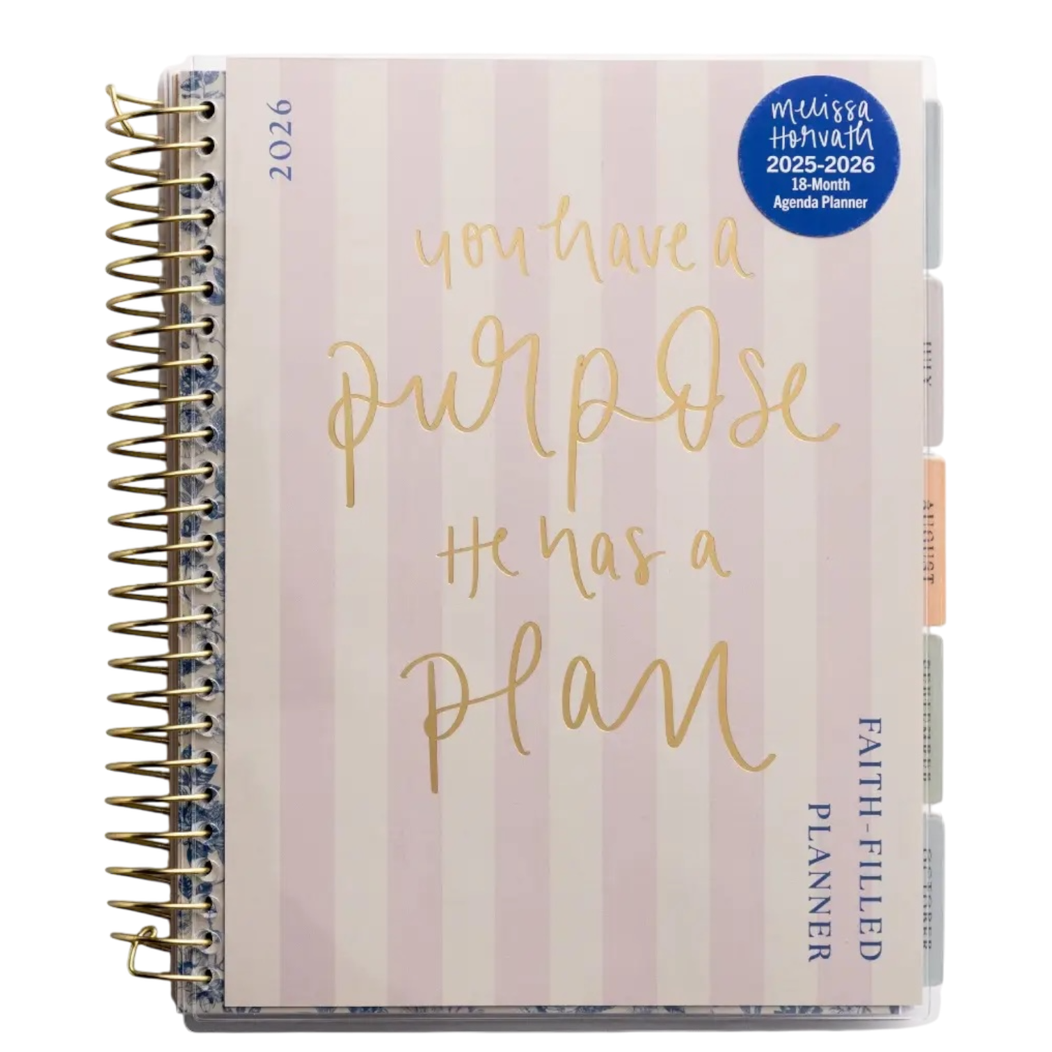 2025-2026 18-Month Agenda Planner - You Have A Purpose