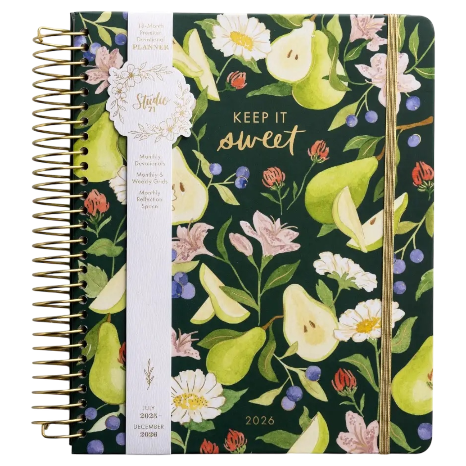 2025-2026 18-Month Premium Devotional Planner - Keep it Sweet