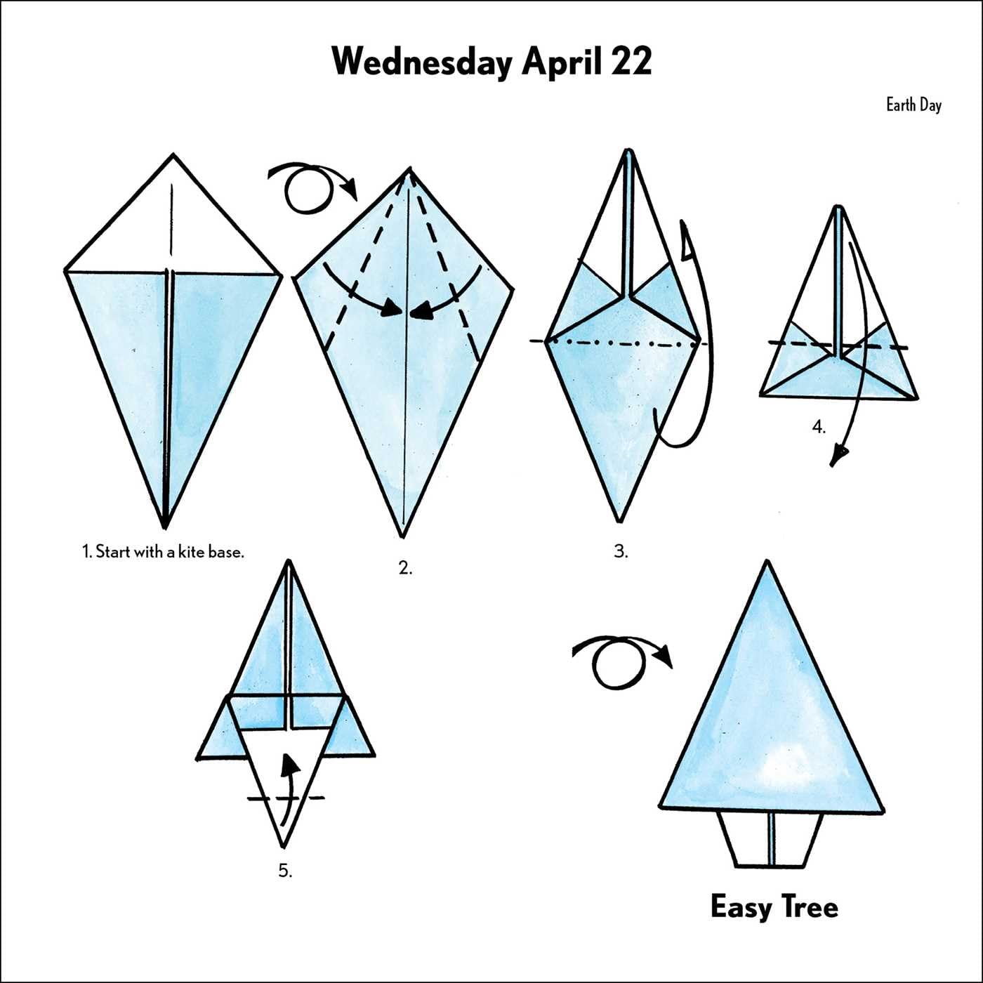2026 Easy Origami Fold-A-Day Calendar