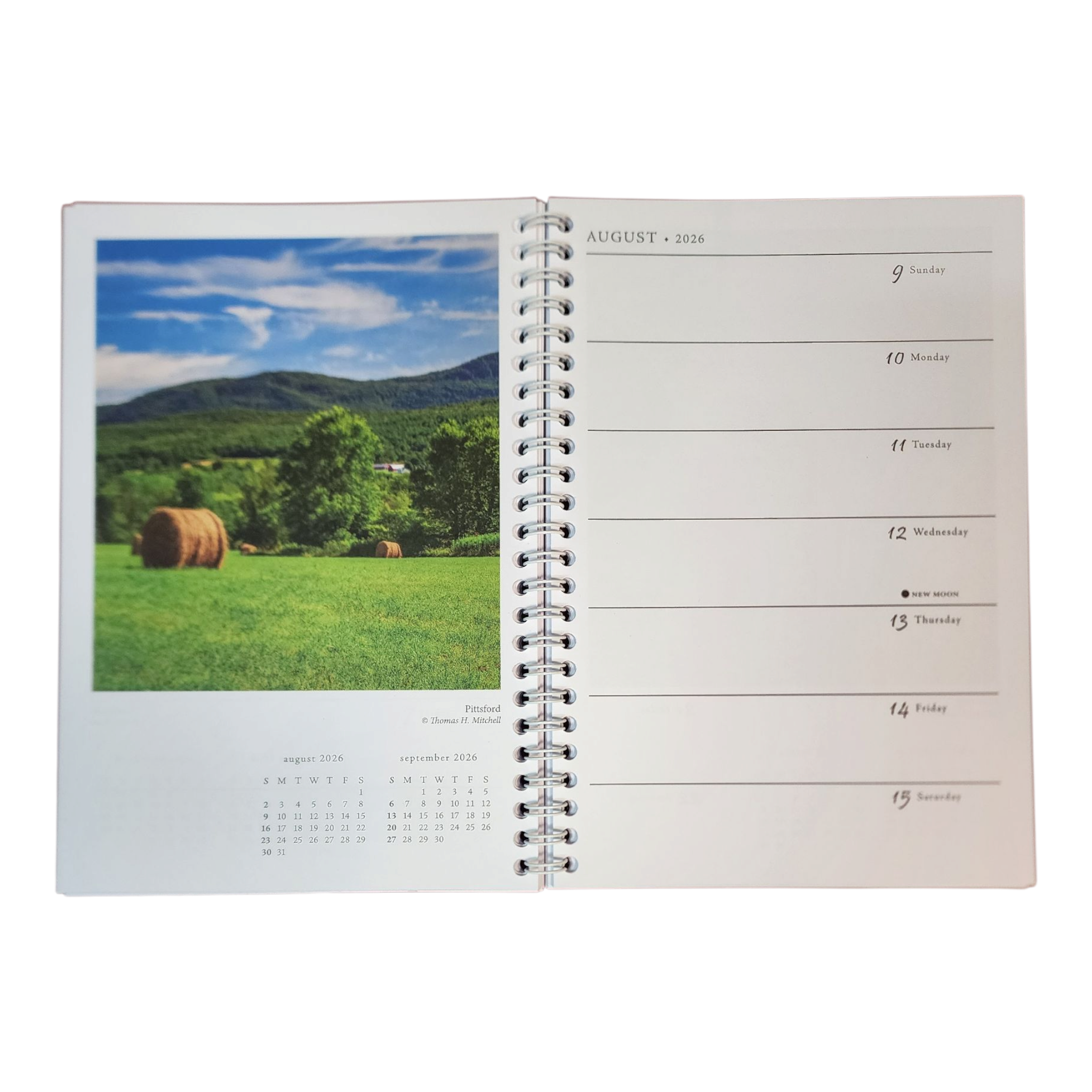 2026 Vermont Living Weekly Planner