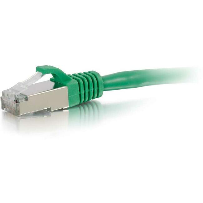 20Ft Cat6 Snagless Shielded (Stp) Ethernet Network Patch Cable - Green