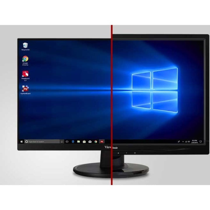 22 Inch 1080p Monitor - ViewSonic VA2247-MH MVA Display | Tecisoft