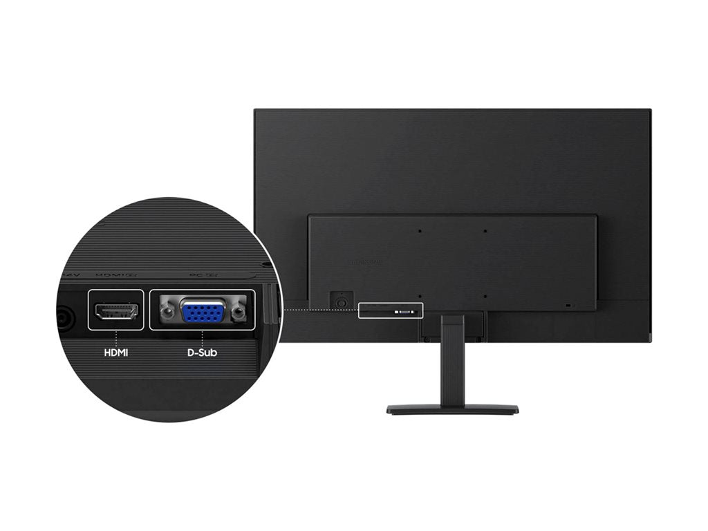 24" Business Essential Monitor with IPS Panel - Samsung S24D304GAN