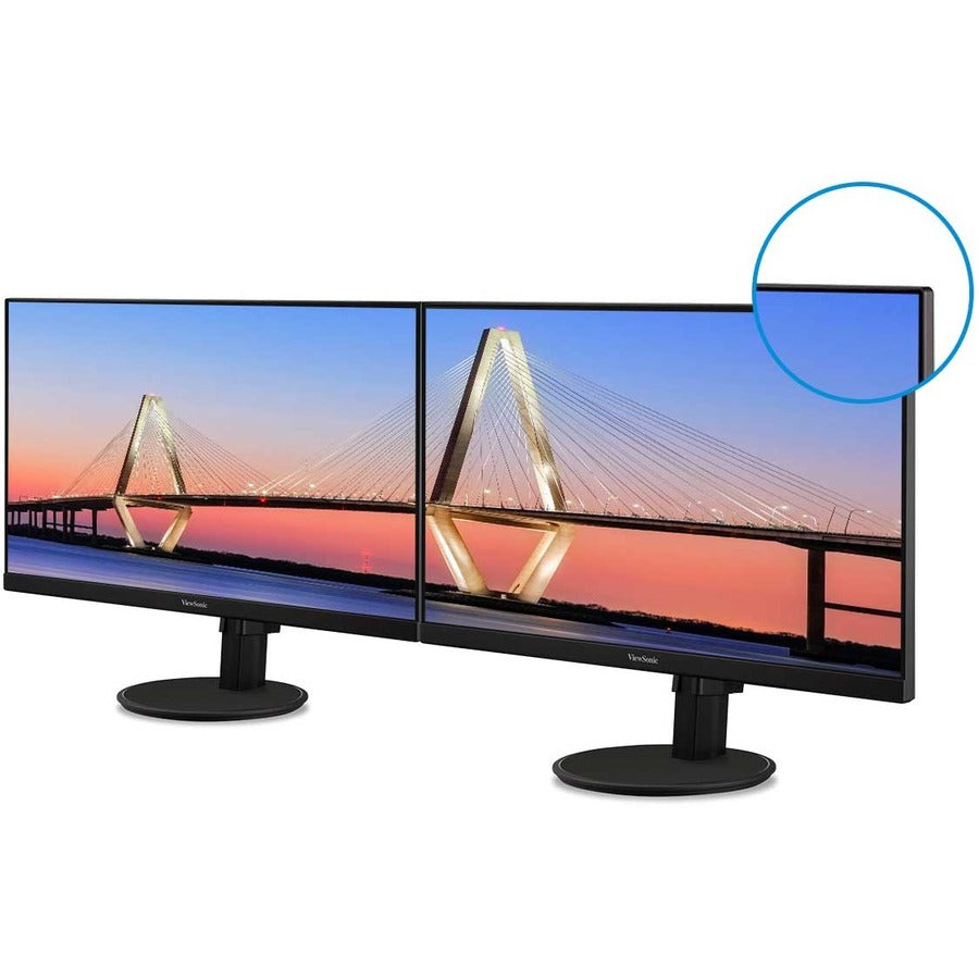 24 Inch 1080p Monitor 100Hz - ViewSonic VA2447-MHU FreeSync Display | ViewSonic
