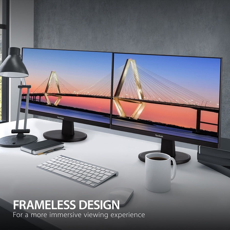 24 Inch 1080p Monitor - Full HD Gaming & Office Display | ViewSonic VA2447-MH