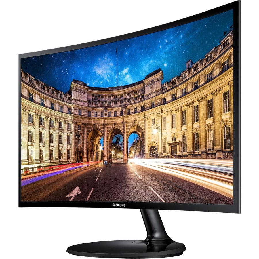 24 Inch Curved LED Monitor - Samsung CF390 Gaming Display | TecISoft LC24F390FHNXZA