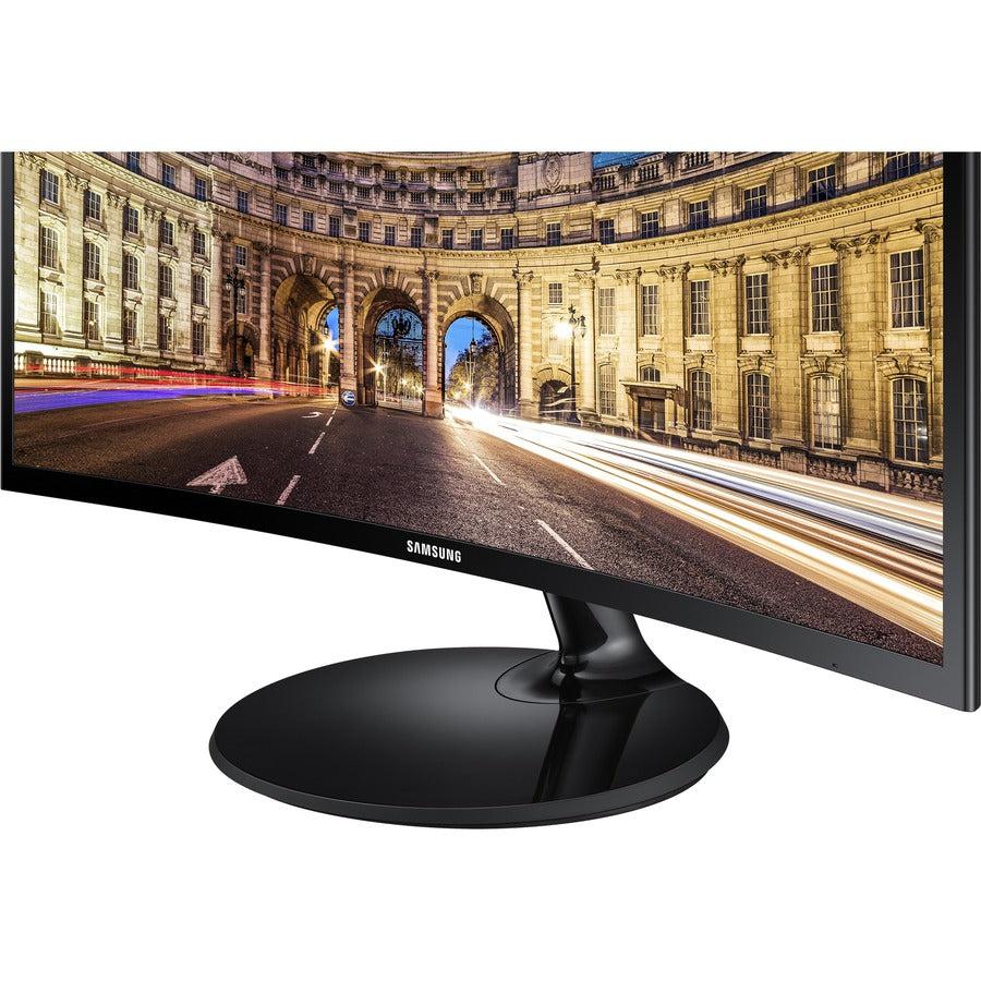 24 Inch Curved LED Monitor - Samsung CF390 Gaming Display | TecISoft LC24F390FHNXZA