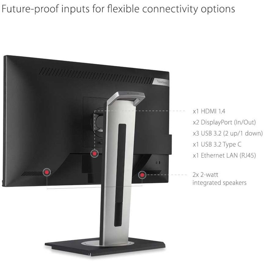 24 Inch Docking Monitor USB-C - Professional Business Display | ViewSonic VG2456