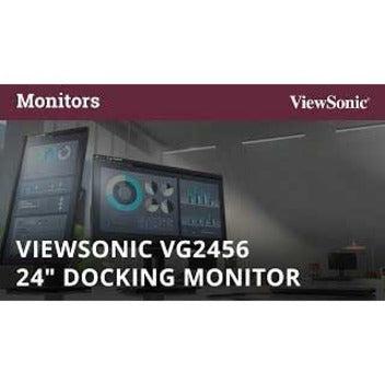 24 Inch Docking Monitor USB-C - Professional Business Display | ViewSonic VG2456