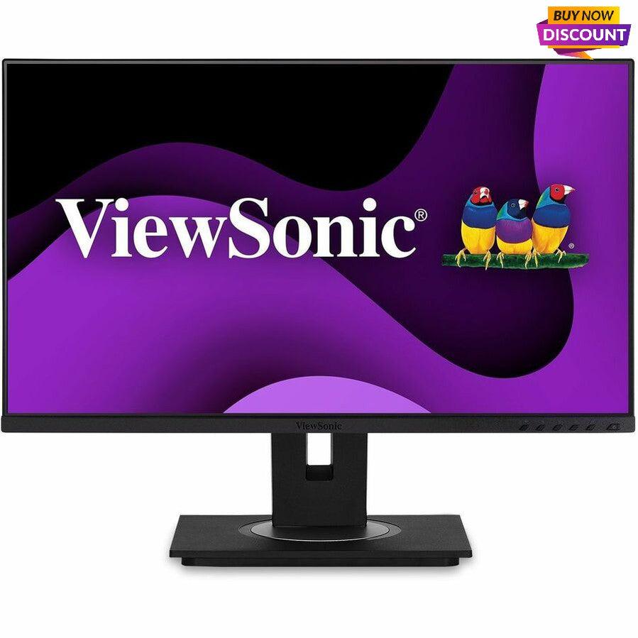 24 Inch Ergonomic IPS Monitor - USB-C Power Delivery Display | tecisoft VG245