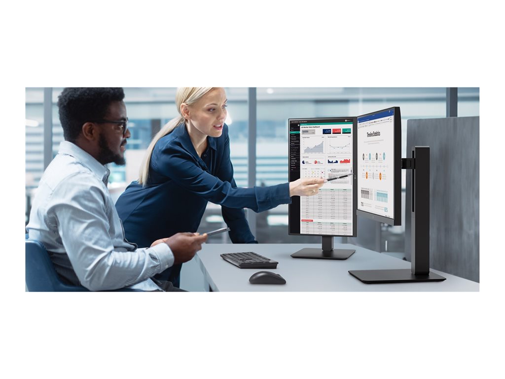 24 Inch Full HD IPS Monitor USB-C - LG 24BA650 Business Display | Tecisoft 24BA650-B