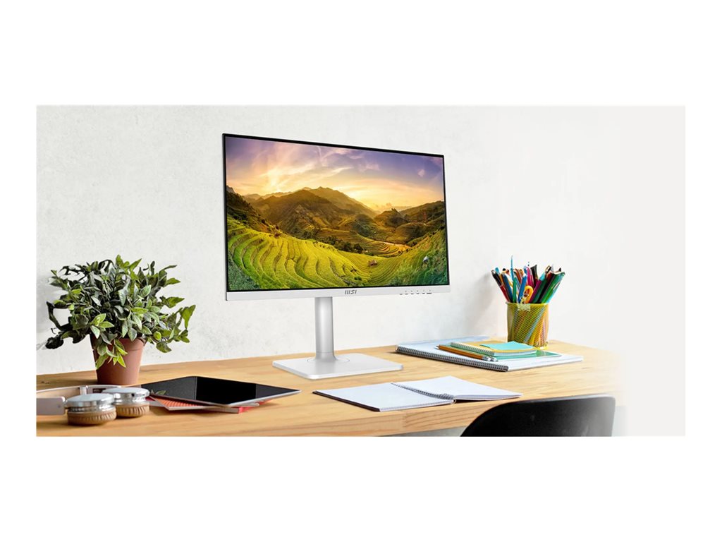 24 Inch IPS Monitor - MSI Modern MD2412PW Full HD 100Hz USB Type-C Display | Tecisoft MODERNMD2412PW