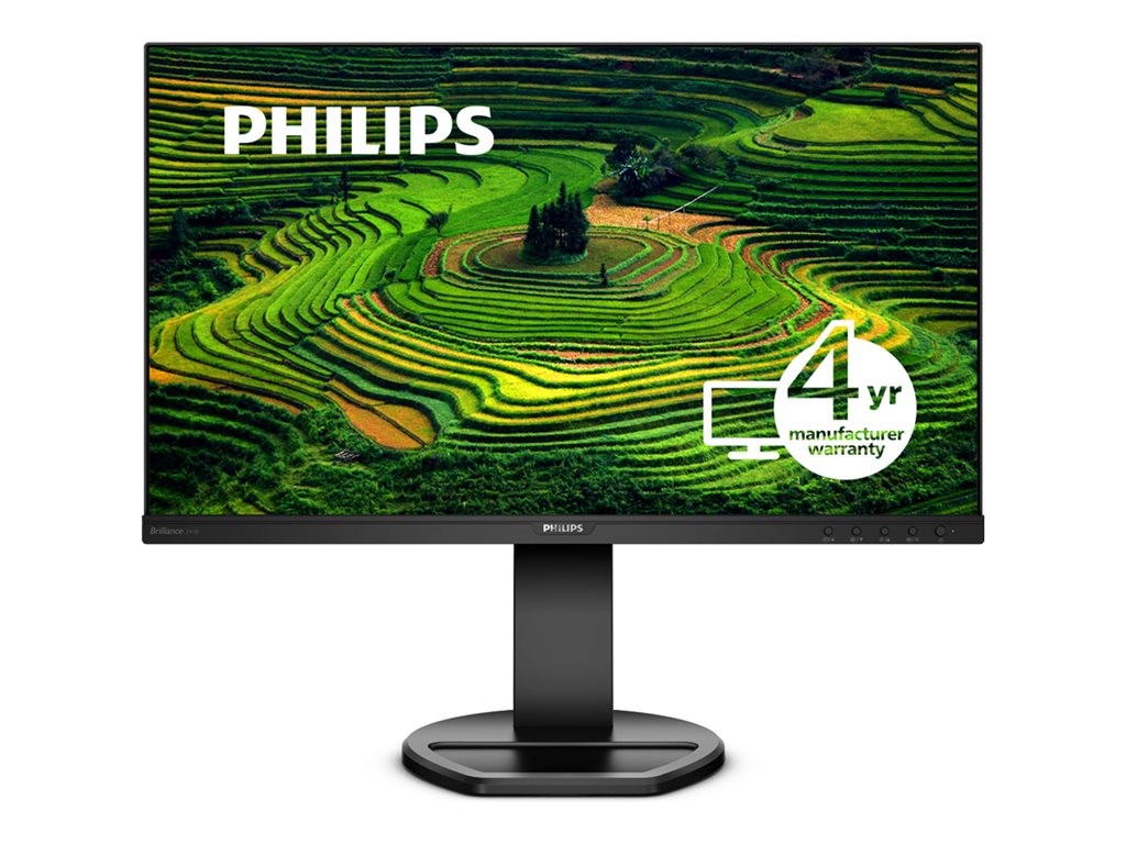 24 Inch IPS Monitor - Professional Full HD Computer Display | PHILIPS 241B8QJEB/17