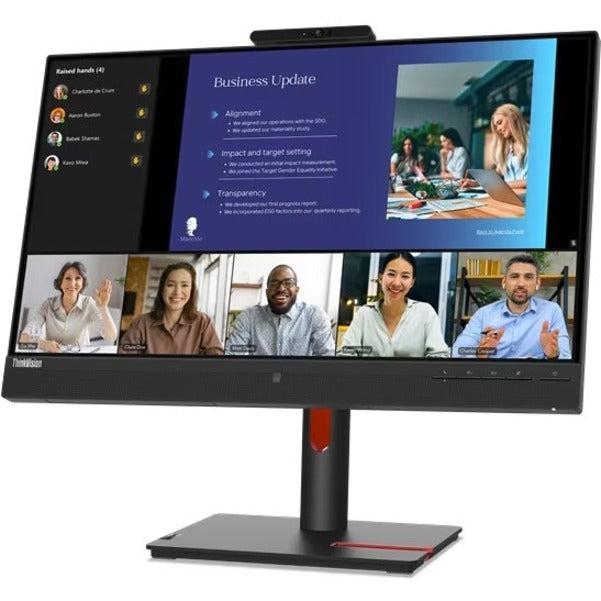 24 Inch LED Computer Monitor - ThinkVision T24v-30 Professional Display | Lenovo 63D8MAR3US