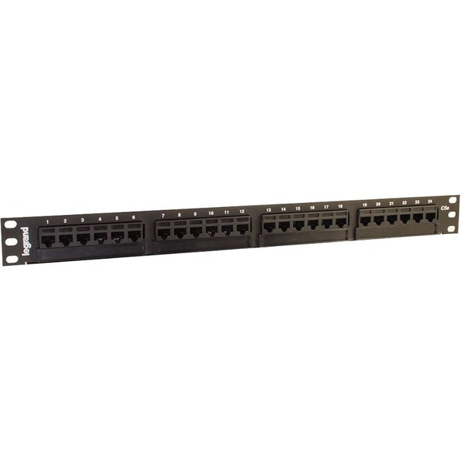 24-Port Cat5E 110-Type Patch Panel