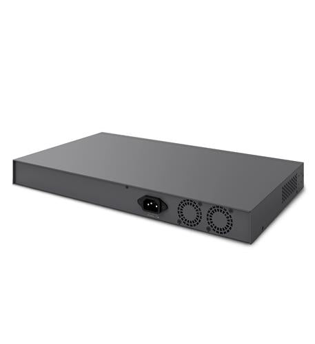 24-Port Gigabit PoE+ Switch with 410W Bu