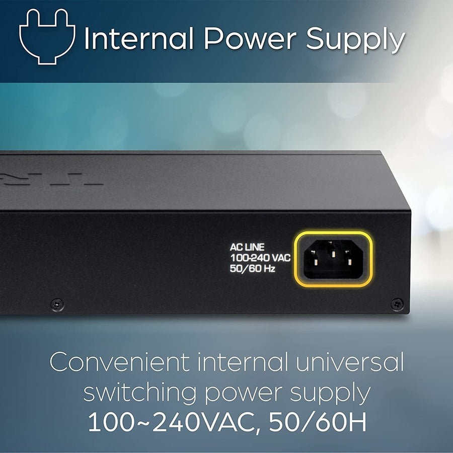 24-Port Gigabit Switch - Enterprise Rackmount Solution | TRENDnet TEG-S25