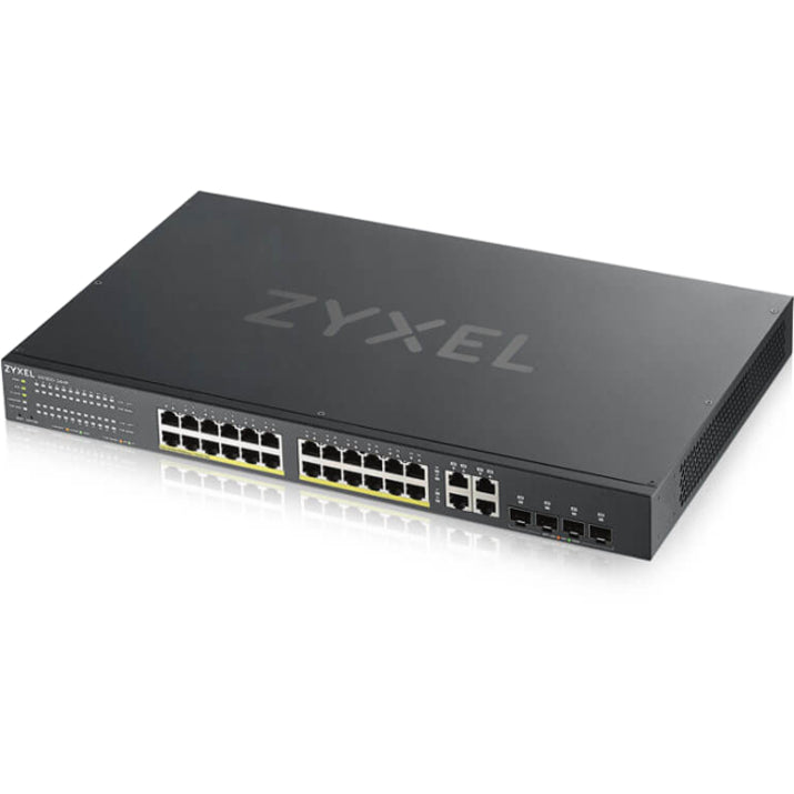 24-Port PoE Switch Smart Managed - Enterprise Gigabit PoE Plus | Zyxel GS1920-24HPv2