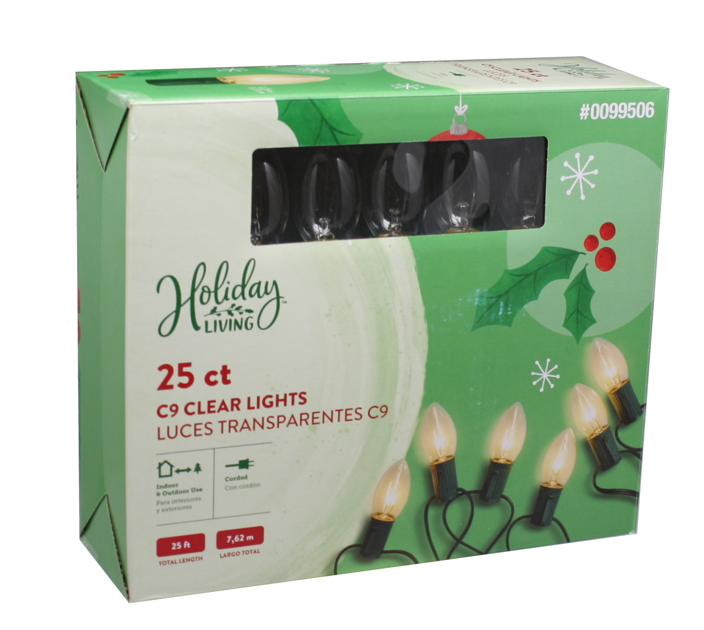 25 Count C9 Light Set - Clear