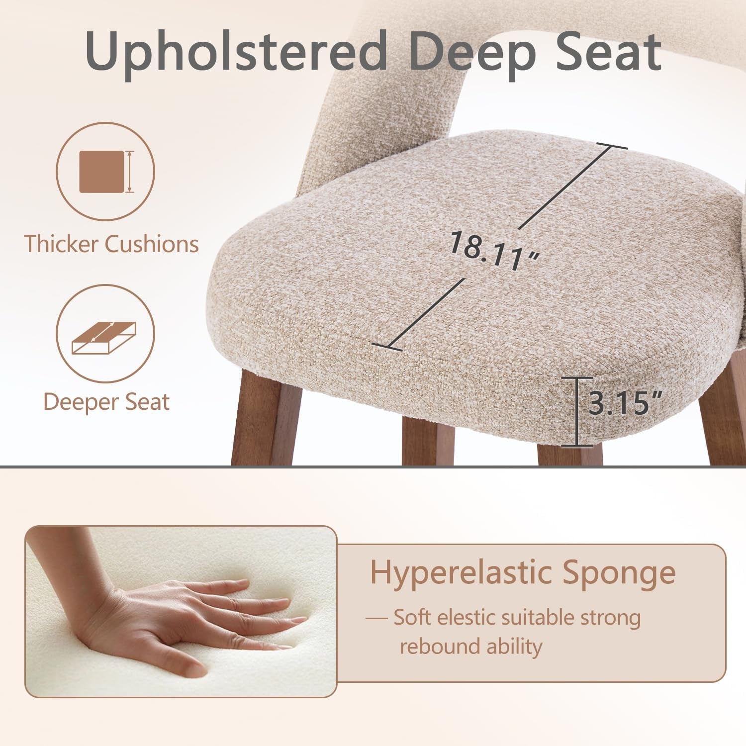26 Inch Counter Height Bar Stools Set Of 4 In Oatmeal