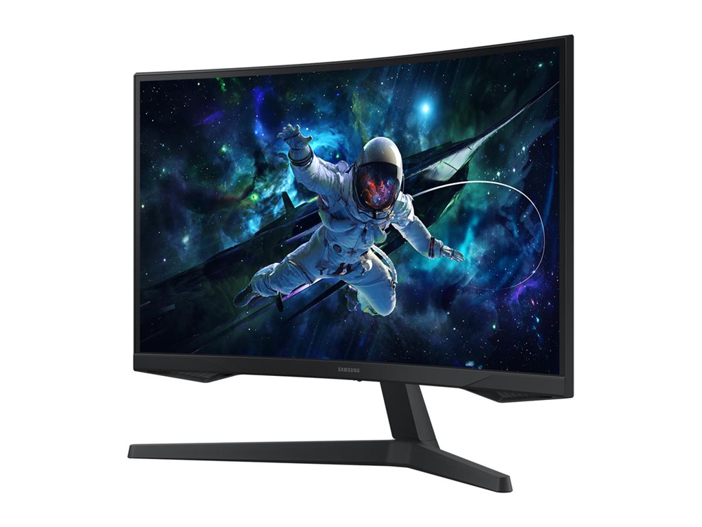 27 Inch Curved Gaming Monitor - Samsung 165Hz QHD Display | Tecisoft S27CG552EN