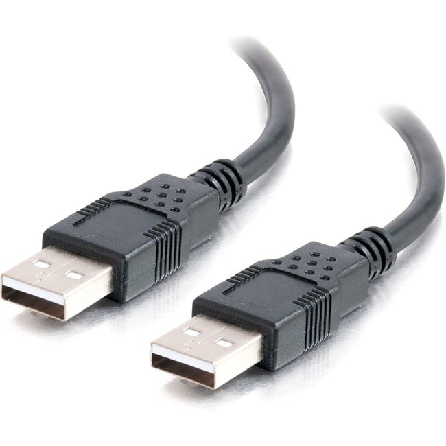 2M Usb 2.0 A Male To A Male Cable - Black (6.6Ft)