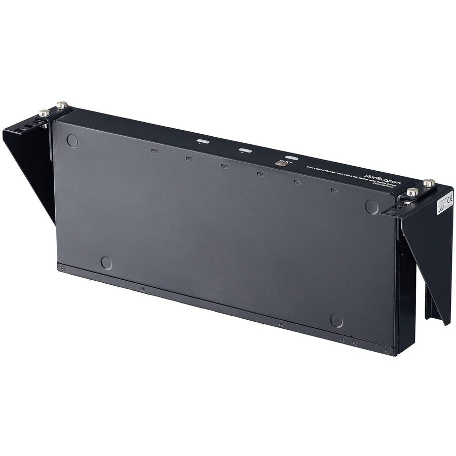 2U Vertical Wall Mount Patch Panel Bracket - StarTech 19 Inch Rack Mount | Tecisoft RK219WALLV